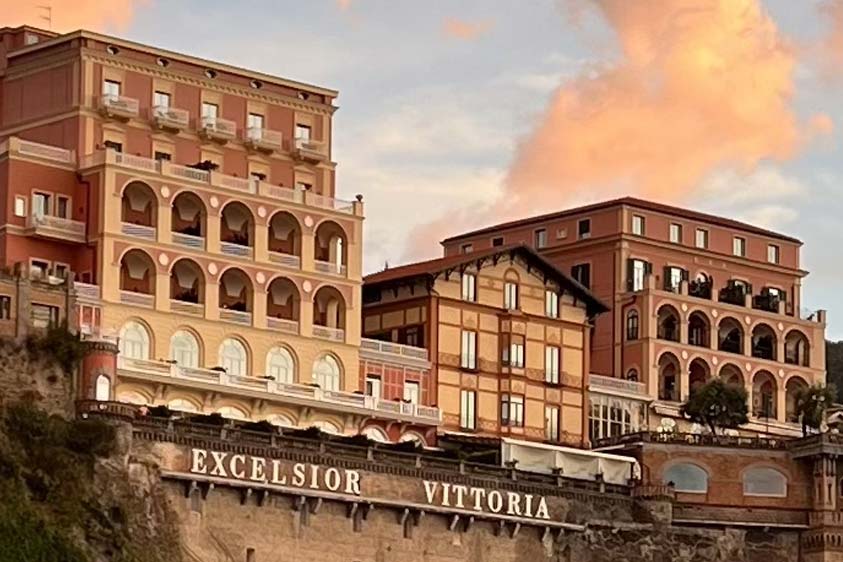 Grand Hotel Excelsior Vittoria Sorrento 5 Star Luxury Hotel 5 Stelle Lusso 
